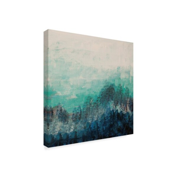 Hilary Winfield 'Views Of Nature Blue' Canvas Art,18x18